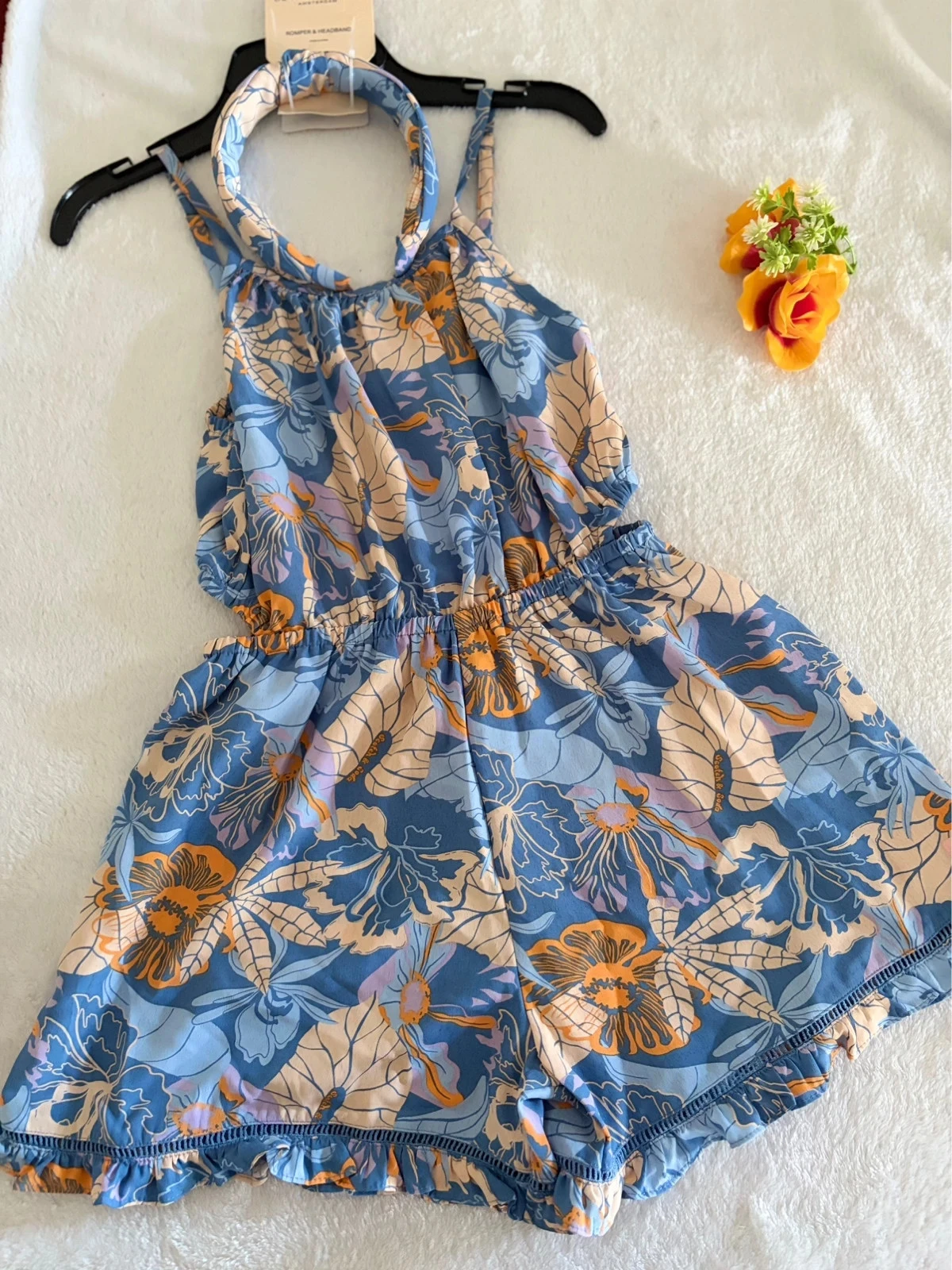 Ensemble combi-short enfant taille M - Scotch & soda neuf